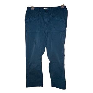 Aventura Womens Utility Capris Organic Cotton Stretch Blue Size 4 Outdoor Travel